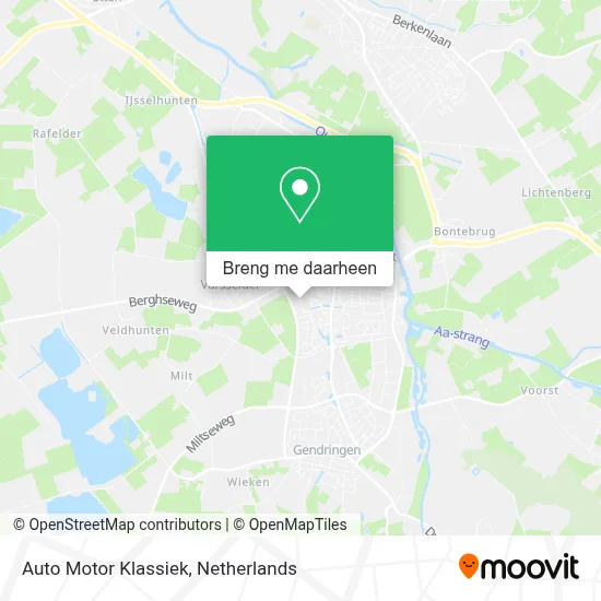 Auto Motor Klassiek kaart