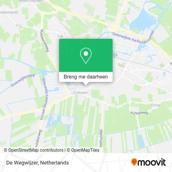 De Wegwijzer kaart