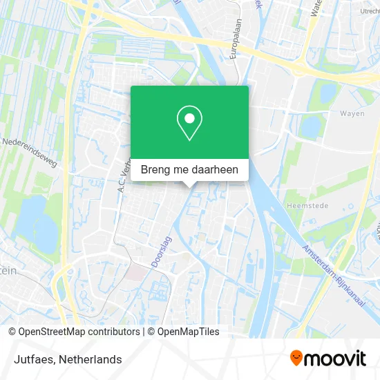 Jutfaes kaart