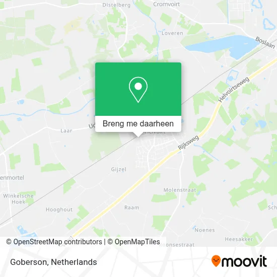 Goberson kaart