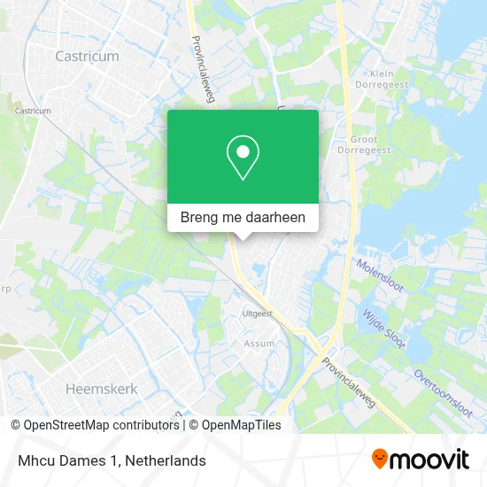 Mhcu Dames 1 kaart