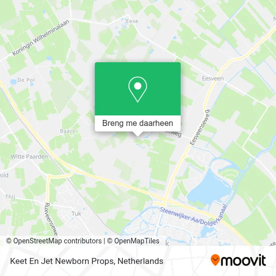 Keet En Jet Newborn Props kaart