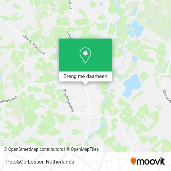 Pets&Co Losser kaart