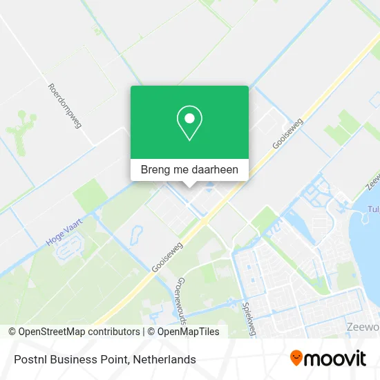 Postnl Business Point kaart