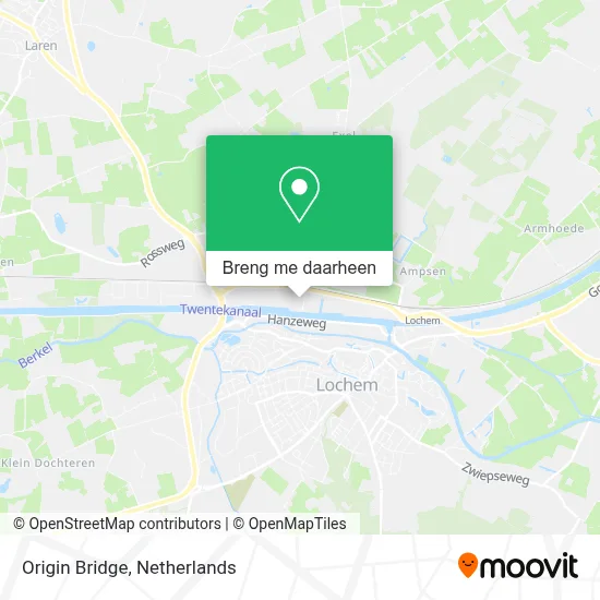 Origin Bridge kaart