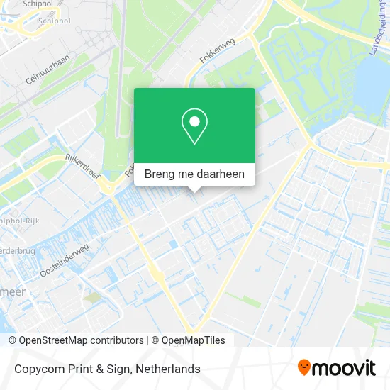 Copycom Print & Sign kaart