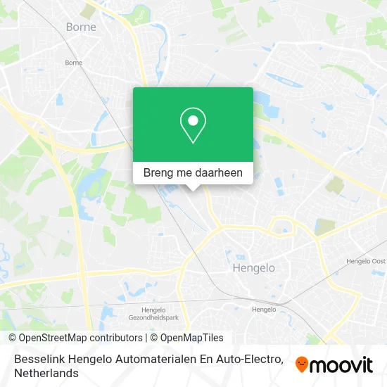 Besselink Hengelo Automaterialen En Auto-Electro kaart