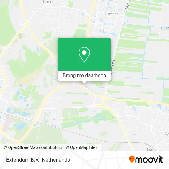 Extendum B.V. kaart