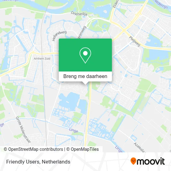 Friendly Users kaart