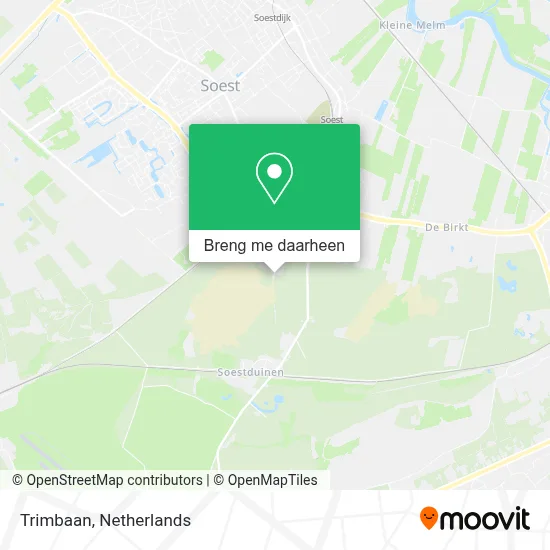 Trimbaan kaart