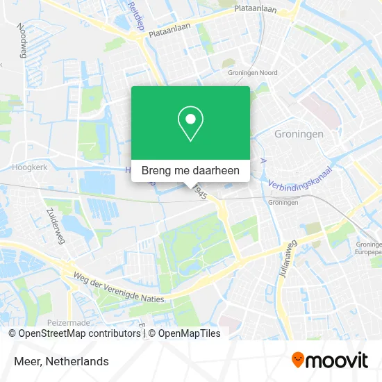 Meer kaart