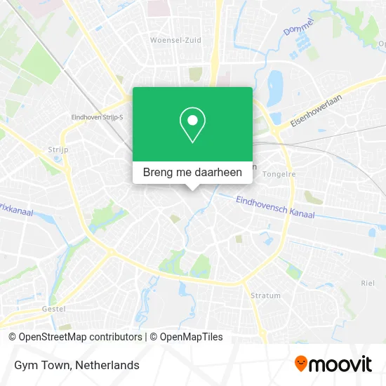 Gym Town kaart