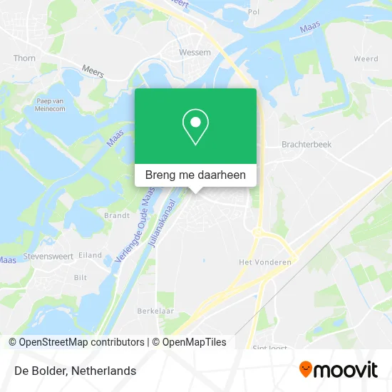 De Bolder kaart