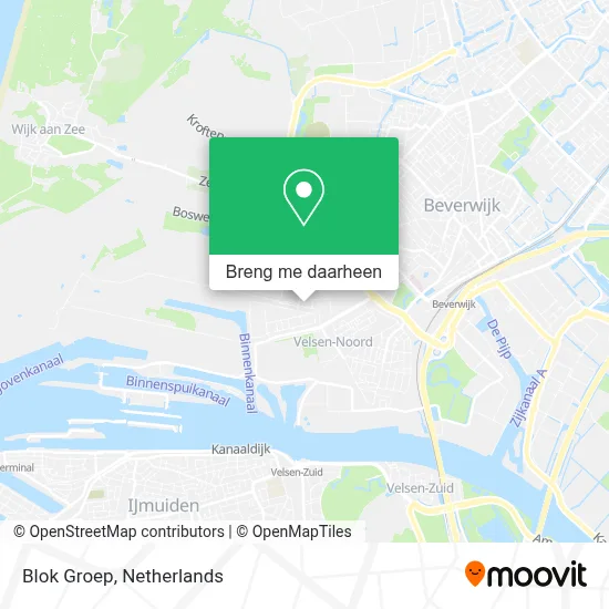 Blok Groep kaart