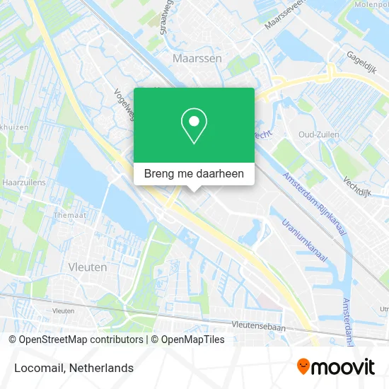 Locomail kaart