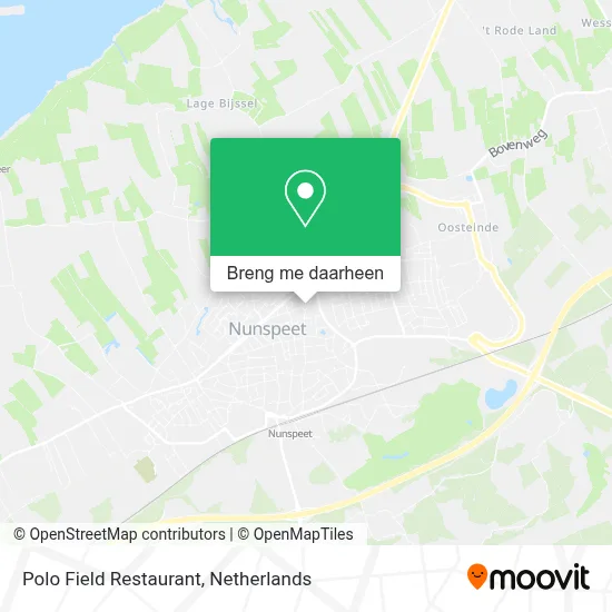 Polo Field Restaurant kaart