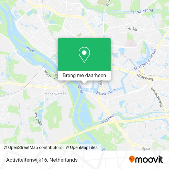 Activiteitenwijk16 kaart