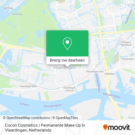 Cocon Cosmetics | Permanente Make-Up In Vlaardingen kaart