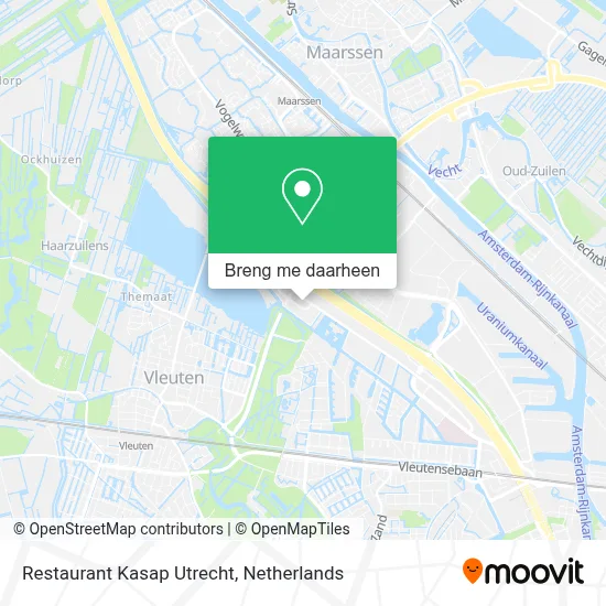 Restaurant Kasap Utrecht kaart