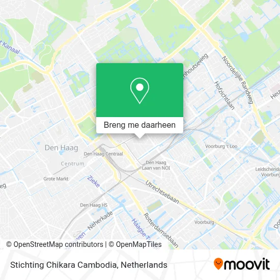 Stichting Chikara Cambodia kaart