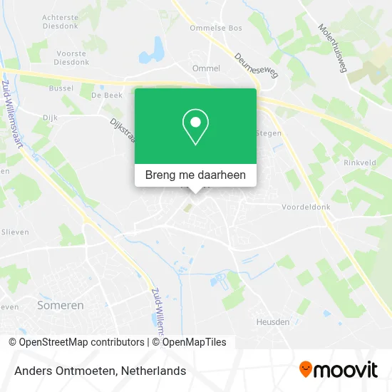 Anders Ontmoeten kaart