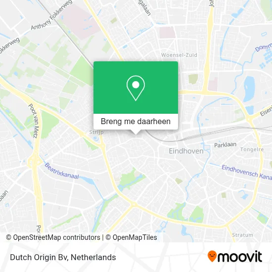Dutch Origin Bv kaart