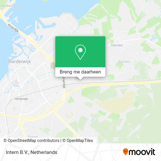Intern B.V. kaart