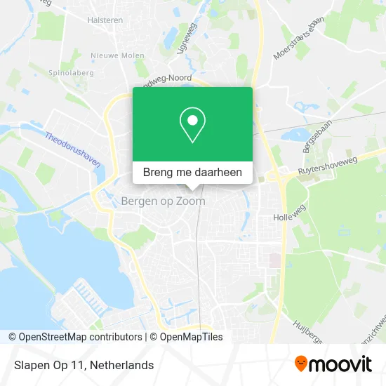 Slapen Op 11 kaart