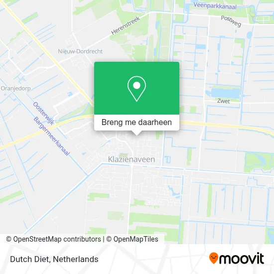 Dutch Diet kaart