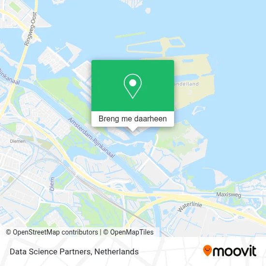 Data Science Partners kaart
