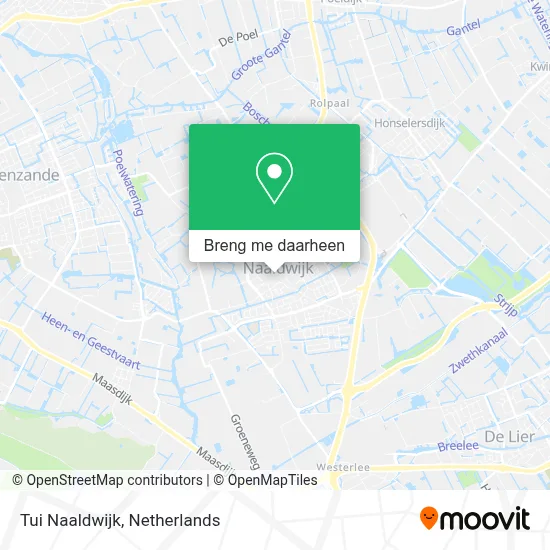 Tui Naaldwijk kaart