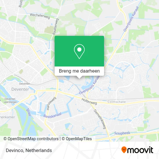 Devinco kaart