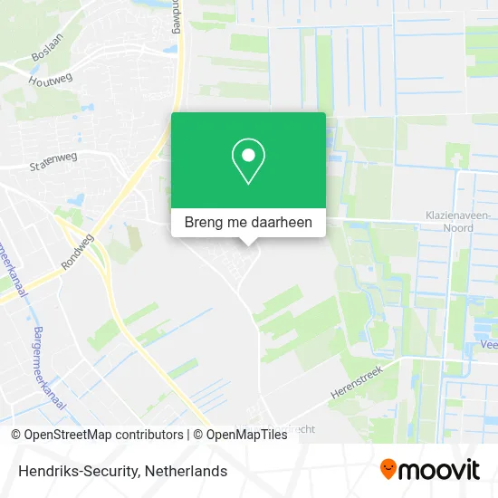 Hendriks-Security kaart