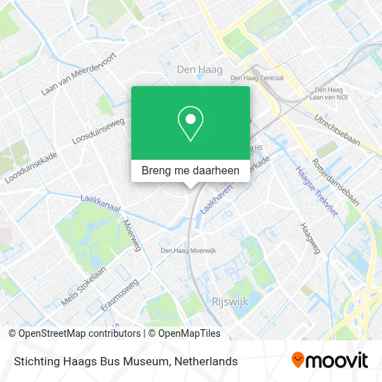 Stichting Haags Bus Museum kaart