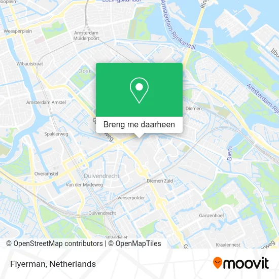 Flyerman kaart