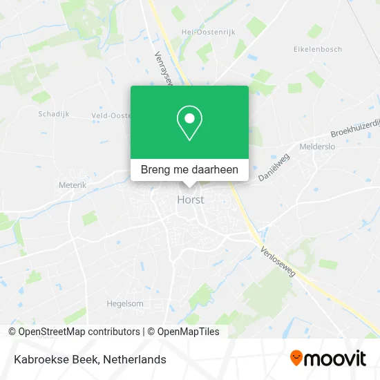 Kabroekse Beek kaart