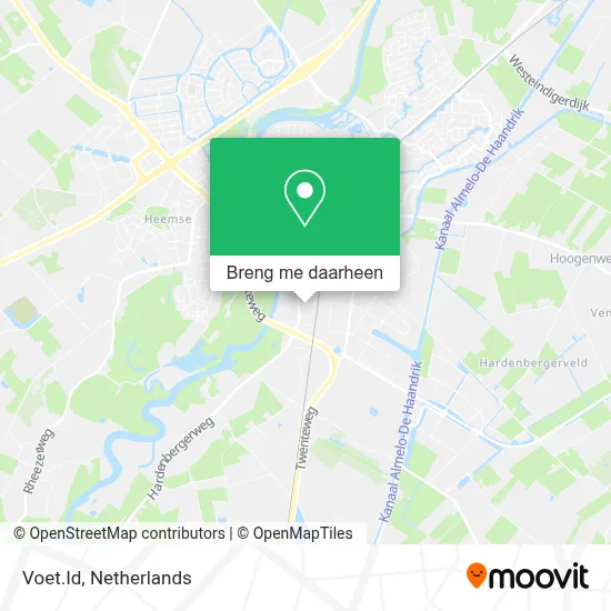 Voet.Id kaart