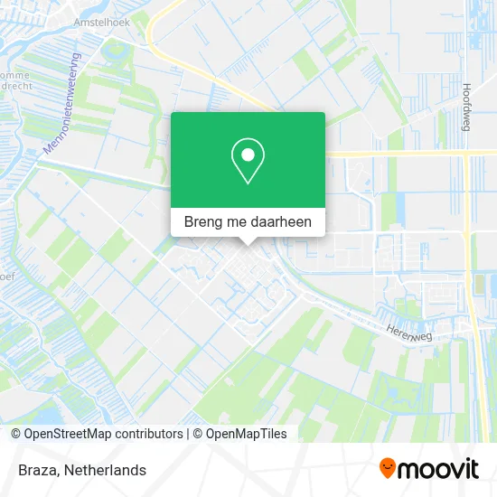Braza kaart