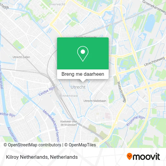 Kilroy Netherlands kaart