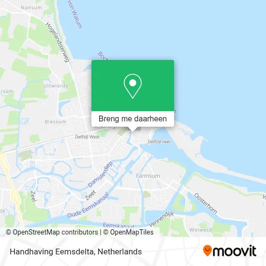 Handhaving Eemsdelta kaart