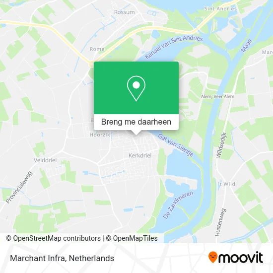 Marchant Infra kaart