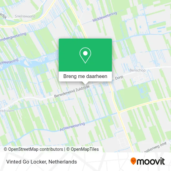Vinted Go Locker kaart