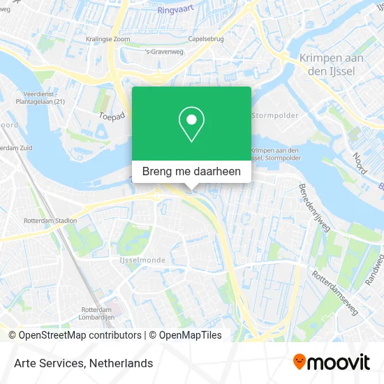 Arte Services kaart
