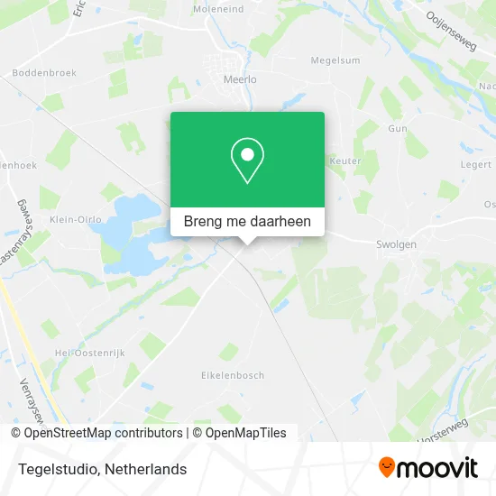 Tegelstudio kaart