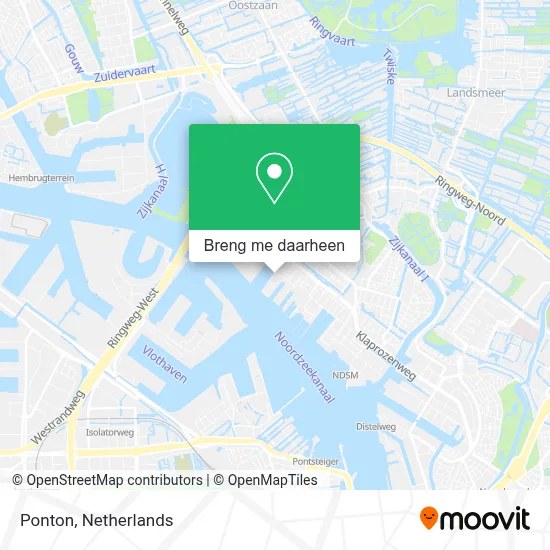 Ponton kaart