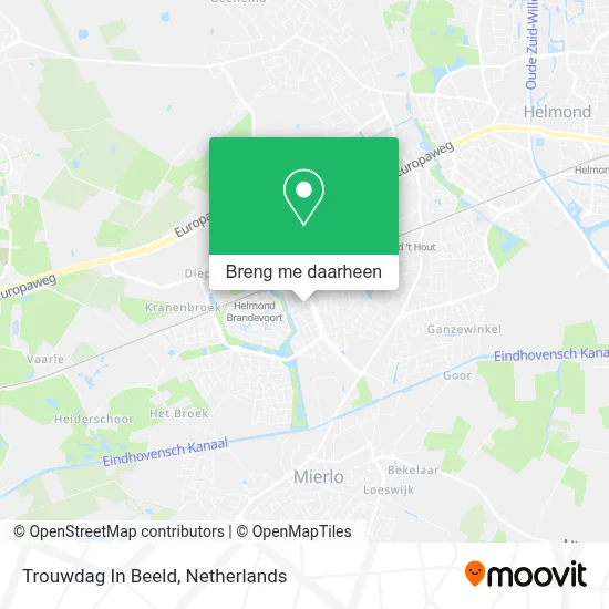 Trouwdag In Beeld kaart