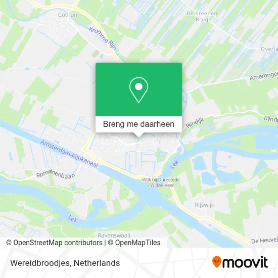 Wereldbroodjes kaart