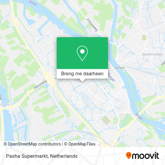 Pasha Supermarkt kaart