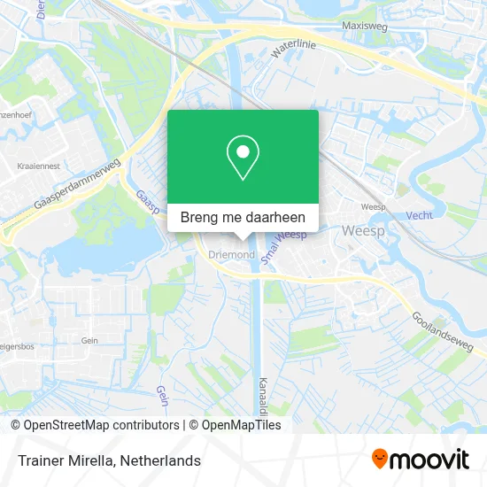Trainer Mirella kaart
