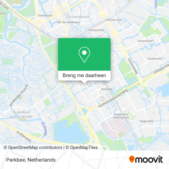 Parkbee kaart
